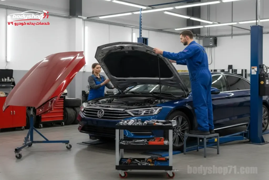 از کجا بفهمیم کاپوت ماشین تعویض شده؟ از کجا بفهمیم کاپوت ماشین تعویض شده؟