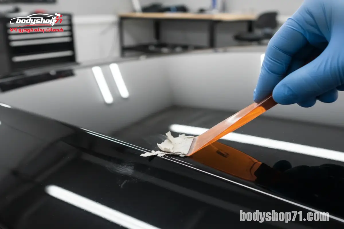 بهترین روش های پاک كردن رنگ از روی ماشين