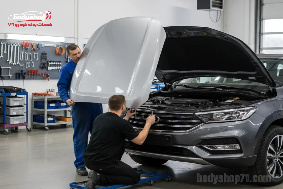 نحوه تشخیص کاپوت تعویض شده